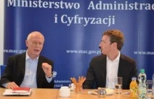 Szef Facebooka spotkał się z Bonim