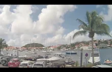 Kamera na żywo z wyspy św. Bartłomieja - Port de Gustavia