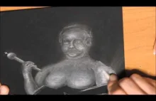 King is Naked-dry pastel timelapse
