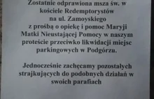 Matka Boska obroni im miejsca parkingowe?