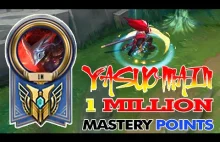 YASUO MAIN Compilation - 1 MILLION MASTERY POINTS - League Of Legends