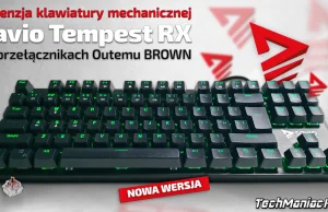 Savio Tempest RX Outemu Brown - recenzja