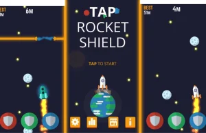 Tap Rocket Shield - moja gra mobilna