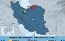 Wybuch w kopalni węgla w Iranie