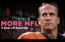 A Bad Lip Reading "MORE NFL"