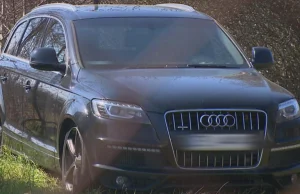 Audi Q7 okazało się kradzione. Przed nim auto należało do kilku osób i banku