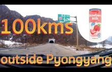 Nagranie z wycieczki 100km od Pyongyangu - ładne widoki