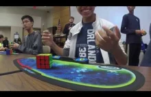 Nowy rekord świata w układaniu kostki Rubika na czas - 4.69s | Patrick Ponce