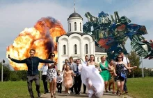 Rosyjskie zdjęcia ślubne