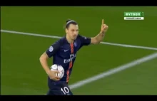Kuriozalny gol Zlatana Ibrahimovicia w Lidze Mistrzów