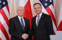 Konferencja po spotkaniu na szczycie. Pence zacytował Wałęsę