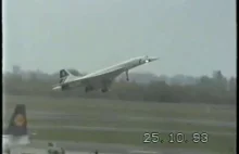 Concorde w Warszawie, 1993.