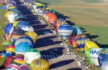 Ustanowiono nowy rekord świata na tegorocznym festiwalu balonowym