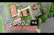 Powódź w Polsce w maju 2019 z lotu ptaka w 4K