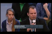 Młodzież kontra : Conrad Gadomski (KNP) vs Paweł Kowal (PRJG)