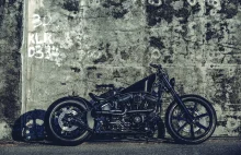 Harley Softail “Sterling Musketeer” by Rough Crafts