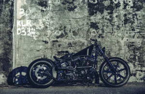 Harley Softail “Sterling Musketeer” by Rough Crafts