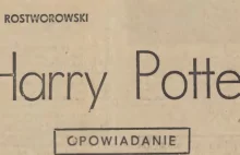 Czy J.K. Rowling skopiowała pomysł na Harrego Pottera od Polaka?