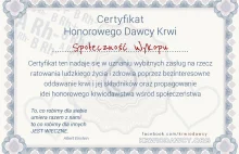 Dziś Światowy Dzień Krwiodawcy