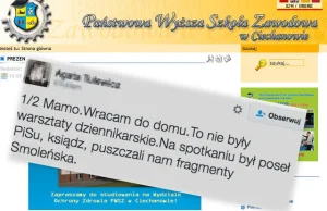 To miały być warsztaty dziennikarskie dla licealistów. A było spotkanie...