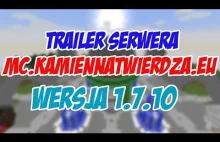 MINECTAFT - Trailer servera MC.KAMIENNATWIERDZA.EU Pierwsze 15 osob dostaje VIPA