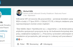 Chcesz odliczyć VAT od "świeżych owoców" dla pracowników?