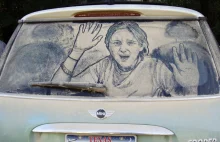 Takiemu nie odważysz się napisać "brudas" - Scott Wade's Dirty Car Art