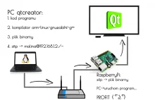 Instalacja Qt 5.6 na Raspberry Pi