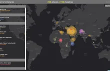 Mapa ataków terrorystycznych w 2016