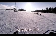 Spytkowice Ski - Kompleks Beskid - widok na trasy z drona Dji Phantom