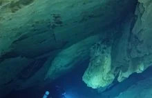 Polak pobił rekord świata w nurkowaniu jaskiniowym. Krzysztof Starnawski...