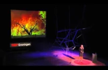 Fatima Dyczynski podczas TEDx w Groningen