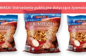 Wycofanie produktu TRADER JOE'S Cebulka prażona 200 g - GIS