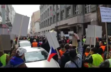 Czechy - protest przeciwko ograniczeniom w dostępie do broni narzucanym przez EU