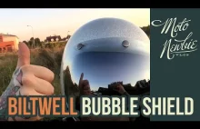 Biltwell Bubble Shield CHROME MIRROR
