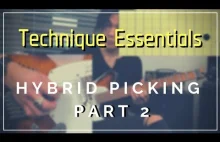 Chicken Pickin' Lesson - Hybrid Picking Breakdown PART 2
