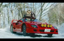 Film od RedBulla z Ferrari F40 w roli głównej