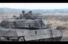Szkolenie załóg czołgów Leopard 2A5.