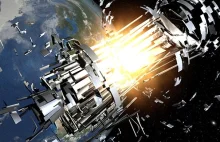 Eksplozja amerykańskiego satelity na orbicie