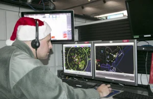 NORAD pozwala na żywo śledzić trasę, jaką pokonuje w Wigilię św. Mikołaj.