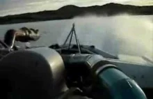Wankel turbo ski race boat