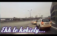 Uciekające Auto na autostradzie Ehh te kobiety...