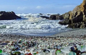 Szklana plaża w Kalifornii