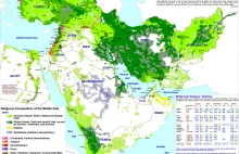 Wszystkie religie Bliskiego Wschodu [Mapa]