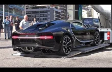 Bugatti Chiron w Monaco - co za maszyna!