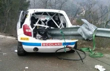 Samochód Roberta Kubicy zaraz po wypadku [zdjęcia]