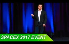 SpaceX 2017 Event - Elon Musk, pełne przemówienie (ang)