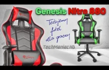 Genesis Nitro 880 jako fotel biurowy i do komputera? Test ergonomicznego...