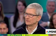 Tim Cook: w przeciwieństwie do Facebooka, nasi klienci nie są produktem