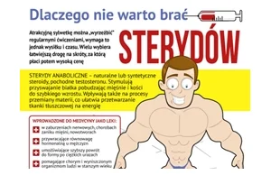 Sterydy - infografika